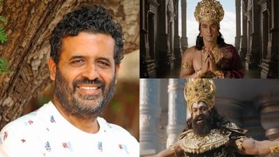Ramanand Sagar's grandson Shiv Sagar says he liked Ramayana trailer. Ramanand Sagar's grandson Shiv Sagar says he liked Ramayana trailer.