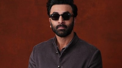 Ranbir Kapoor spoke about his upcoming films while promoting Ramayana at Comic-Con. (AP) Ranbir Kapoor spoke about his upcoming films while promoting Ramayana at Comic-Con. (AP)