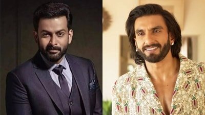 Prithviraj Sukumaran picks Ranveer Singh’s Rocky over Dhurandhar.
