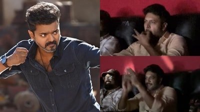 Ravi Mohan enjoys watching Jana Nayagan in theatres. Ravi Mohan enjoys watching Jana Nayagan in theatres.
