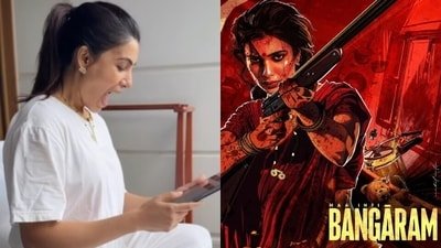 Samantha Ruth Prabhu had an adorable reaction to Maa Inti Bangaaram grossing ₹100 crore. Samantha Ruth Prabhu had an adorable reaction to Maa Inti Bangaaram grossing ₹100 crore.