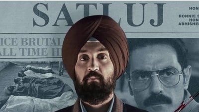 Satluj stars Diljit Dosanjh as human rights activist Jaswant Singh Khalra.