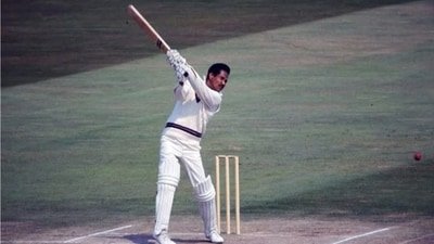 Sir Garfield Sobers batting. (X images) Sir Garfield Sobers batting. (X images)