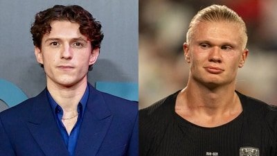 Why Erling Haaland ignored Tom Holland's DM? Spider-Man star calls it 'humbling'. ((Photo by SUJIT JAISWAL / AFP))