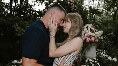 Taylor Swift and Travis Kelce are set to exchange vows at Madison Square Garden on July 3. (Instagram) Taylor Swift and Travis Kelce are set to exchange vows at Madison Square Garden on July 3. (Instagram)
