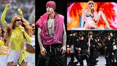 Shakira, Justin Bieber, Madonna and BTS will perform during the FIFA World Cup Halftime Show on July 19 (Photo: AFP, X) Shakira, Justin Bieber, Madonna and BTS will perform during the FIFA World Cup Halftime Show on July 19 (Photo: AFP, X)