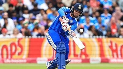 Vaibhav Sooryavanshi became India’s youngest debutant after being included in the second T20 International against England at Old Trafford on Saturday. (Reuters) Vaibhav Sooryavanshi became India’s youngest debutant after being included in the second T20 International against England at Old Trafford on Saturday. (Reuters)