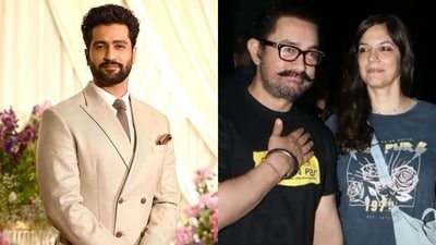 Vicky Kaushal sends best wishes to Aamir Khan and Gauri Spratt.