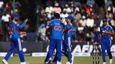 The No.1 ranking in T20Is now belongs to Team India. (AP Photo/Wonder Mashura)