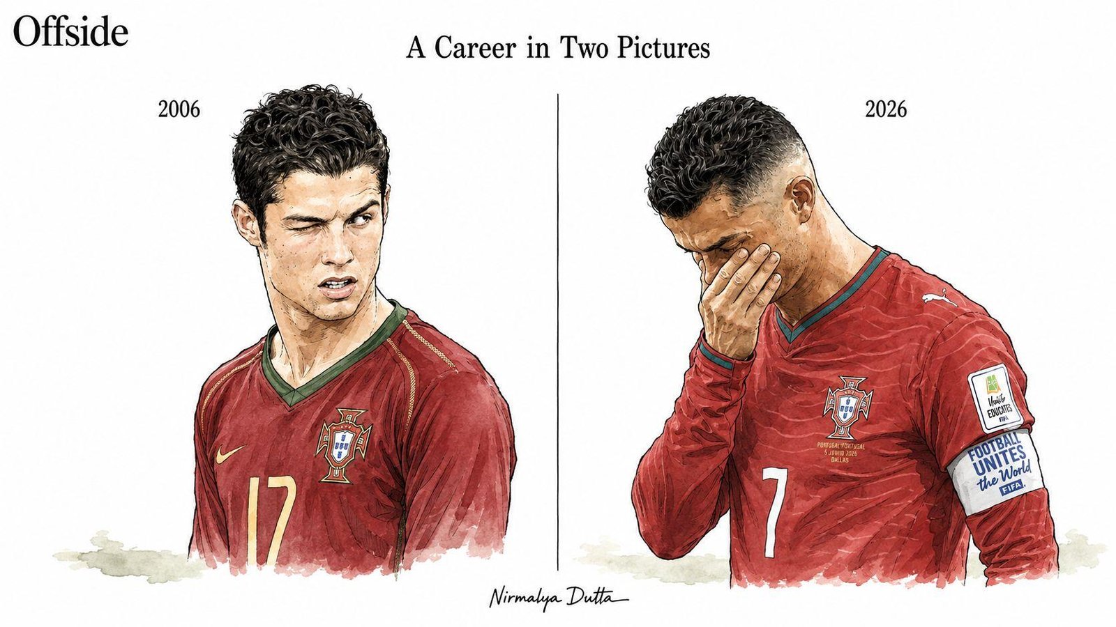 A career in two pics