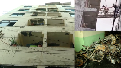 'No dedicated EV charging point': Residents recall how safety lapses turned Noida building into death trap; landlord arrested