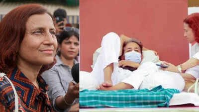 Activist Sonam Wangchuk may end his hunger strike if leaders assure parliamentary action Sonam Wangchuk to end fast if leaders promise to raise education accountability issues in Parliament: Gitanjali Angmo