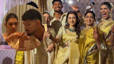 Is the man in the video Khushbu's daughter Anandita's boyfriend? Viral clip from Avanthika's wedding sparks debate