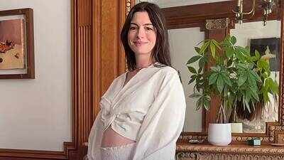 Anne Hathaway says she was 'shocked' to learn she was pregnant with baby No. 3: 'We're calling this one our buzzer-beater' Anne Hathaway says she was 'shocked' to learn she was pregnant with baby No. 3: 'We're calling this one our buzzer-beater'