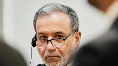 Araghchi refutes to discuss final deal with US if "threats continue" (AP image) 'If threats continue ...': Iran minister warns US about negotiations on final deal