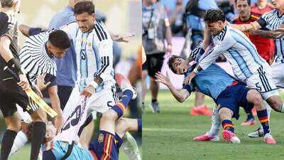 Image credit: X Argentina players could face FIFA bans after World Cup 2026 final chaos against Spain