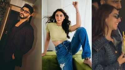 Arjun Kapoor, Sahiba Bali spark dating rumours as they get spotted together at Lord's with Yuvraj Singh, during India Vs England third ODI on Sunday
