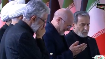 Top Iranian leaders break down at Ayatollah Khamenei's funeral Watch: Top Iranian leaders, including Ghalibaf, break down as Ayatollah Khamenei's week-long funeral begins