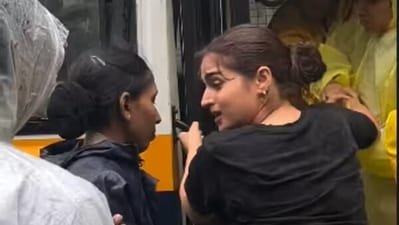 Ayesha Khan on Wednesday shared that she was detained by the Mumbai police.