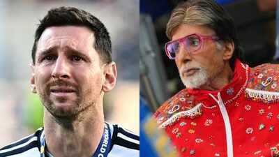 Amitabh Bachchan feels Lionel Messi's 'tears of emotion' after Argentina loses FIFA World Cup final, pens note for the football legend