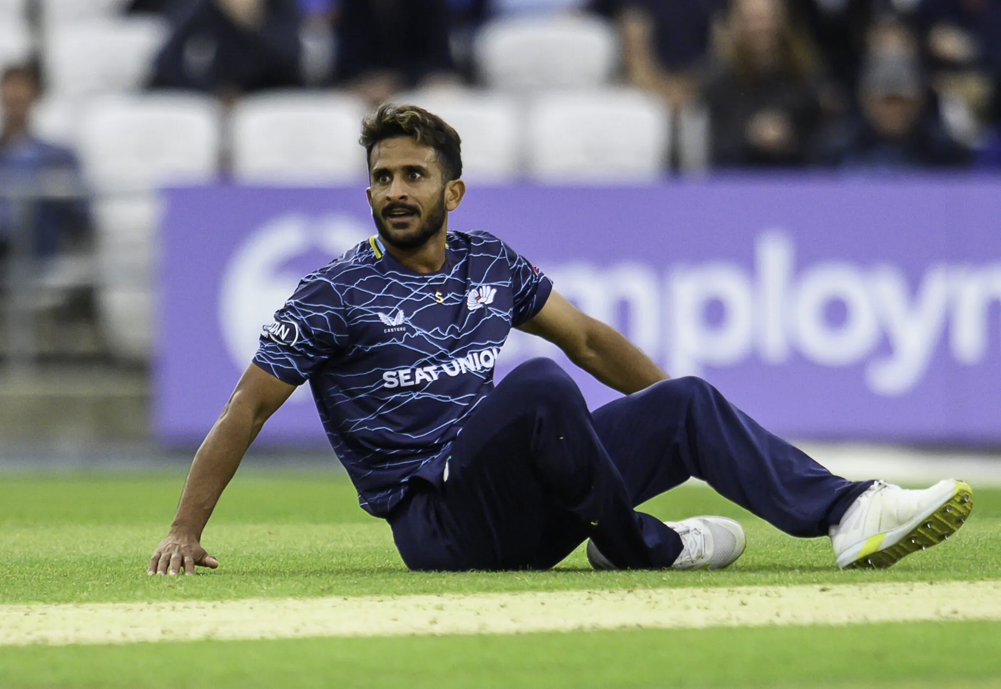 Hasan Ali tops wicket-takers charts after dominating performance against Leicestershire