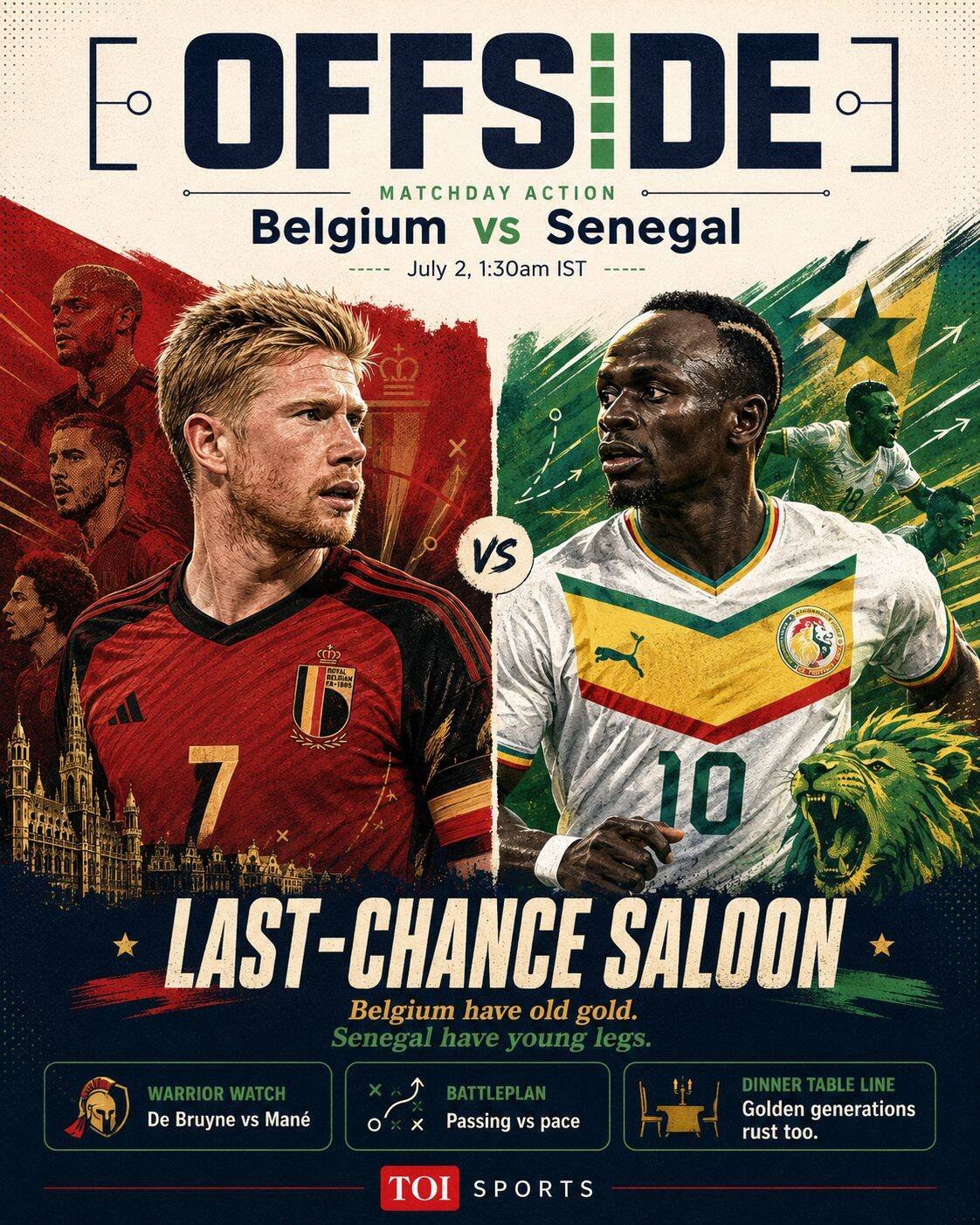 Belgium vs Senegal