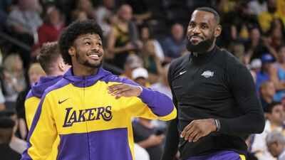 Will Bronny James leave Los Angeles Lakers? Here’s what to know following LeBron James’ exit