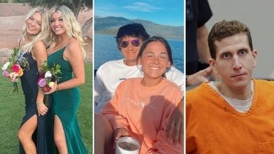 Kaylee Goncalves, Madison Mogen, Ethan Chapin and Xana Kernodle were stabbed to death by Bryan Kohberger (R) (kayleegoncalves/Instagram, xanakernodle/Instagram, Kyle Green/Pool via REUTERS TPX IMAGES OF THE DAY )