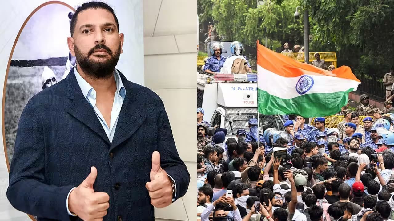 Yuvraj Singh Breaks Silence on Delhi Student Protests, Calls for Peace and Dialogue