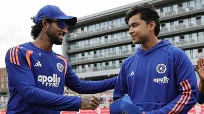 Tilak Varma hands Vaibhav Sooryavanshi historic India debut cap - Watch