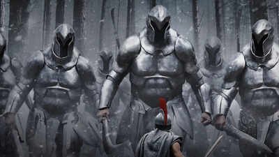 Nolan's adaptation presents the mythical giants as towering armoured warriors, offering a fresh take on Homer's legendary monsters.Image credit (Instagram) The Laestrygonians in 'The Odyssey': How Christopher Nolan's giants compare to Homer's monsters