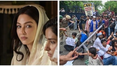 Saumya Tandon has spoken out on the clash between the supporters of the Cockroach Janta Party (CJP) and the police personnel during the protest. Saumya Tandon has spoken out on the clash between the supporters of the Cockroach Janta Party (CJP) and the police personnel during the protest.