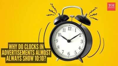 Why do clocks in advertisements almost always show 10:10? Here's the real reason