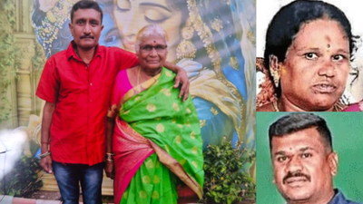 (Clockwise from top left) Prashant with his grandmom Nanjamma; Mangalamma and Satish Karnataka driver kills mom, grandma and brother-in-law; ends life