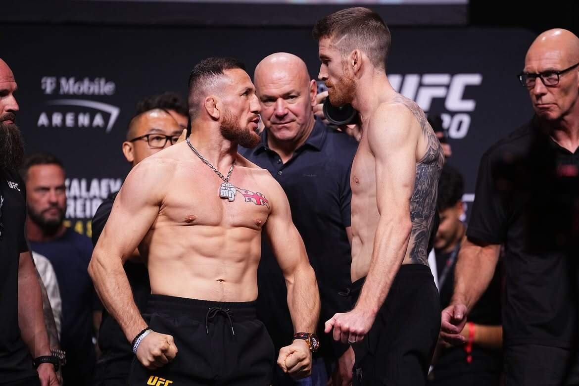 Cory Sandhagen against Merab Dvalishvili