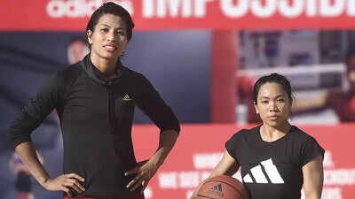 File Pic: Lovlina Borgohain and Mirabai Chanu (PTI Photo) CWG 2026: Mirabai Chanu, Lovlina Borgohain named India's flagbearers for Glasgow opening ceremony