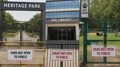 Delhi’s civic projects gather dust behind closed gates (AI image used for representational purpose only). 3 Delhi projects you paid for, but can’t use: Admin delays deny public use of key facilities that took crores to complete