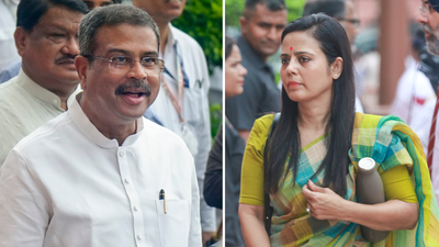 'Maybe education minister doesn't know how to write letter of resignation': Mahua Moitra takes dig at Dharmendra Pradhan amid student protests
