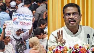 NEET protests, CBI probe, political pressure: Key events that led to Dharmendra Pradhan's resignation