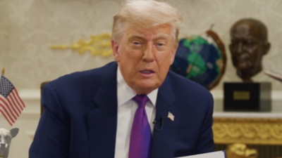 'The press would go wild':  Donald Trump suggests inviting Obama, Biden to football watch party
