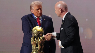 FIFA president Gianni Infantino has said Trump will join him in handing the World Cup trophy to the winners after Sunday's final Trump will attend FIFA World Cup final, says White House; Argentina prez Milei to skip event