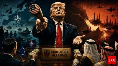 Comparing how Trump has dealt with allies in the Middle East & Europe reveals a pattern that is uncomfortably similar to a protection racket. An offer they can't refuse: Don's protection racket in the Middle East & Europe