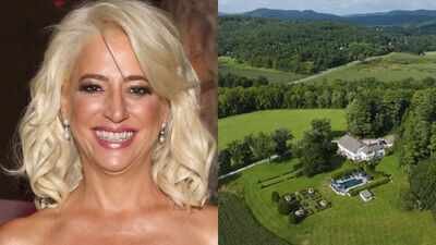 Dorinda Medley is selling a parcel from her famous Blue Stone Manor estate (Pictures: Getty images and Bravo) Dorinda Medley spent years walking across land she thought belonged to someone else; a survey revealed it was part of Blue Stone Manor, and 3.69 acres are now listed for $1.2 million