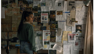 Zazie Beets in a still from Nocturne.
