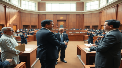 BCI proposes Rs 22,500 advocate enrolment fee alongside sweeping legal education reforms under draft amendment Bill. (AI Image) BCI draft Bill seeks higher enrolment fee, law admission changes and professional development programmes
