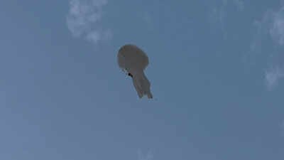Maiden flight test of DRDO's stratospheric airship conducted in May 2025. (Image courtesy: DRDO) 20km above ground, always watching: How India’s new airships will snoop across the border