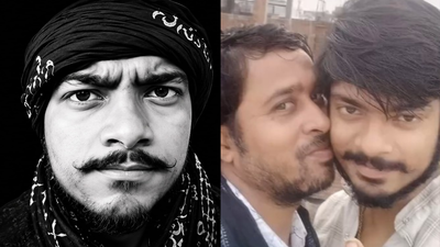 During the tiff, Kush Pandey, who spoke by posing him as woman, stabbed his live-in partner identified as Dipanshu Rai (left) alias Lucky to death. Varanasi shocker: Man stabs same-sex live-in partner to death after drunken fight over washing utensils