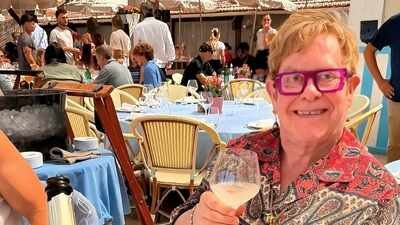 Elton John celebrates 36 years of sobriety: ‘Raising a 0% glass to life. Grateful for every single day’