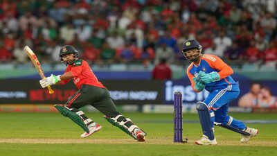 Bangladesh's Towhid Hridoy plays a shot during the Asia Cup cricket match between India and Bangladesh (AP Photo) BCB, BCCI working on September window, subject to government nod; Afghanistan T20Is may be postponed