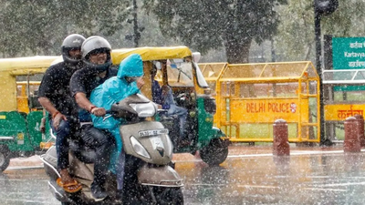 Monsoon onset brings relief: Heavy rain lashes parts of Delhi-NCR; IMD issues warning